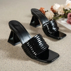 Designer Sandals Thick Heel