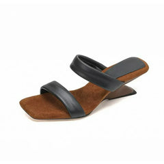 Outward Wear Temperament Open Toe with Skirt High Heel