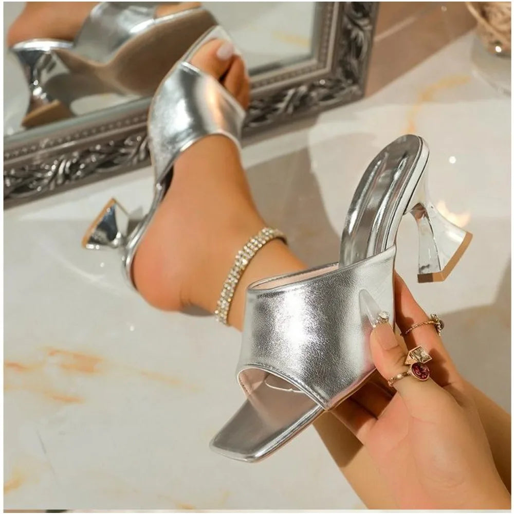 Peep Toe High Heel