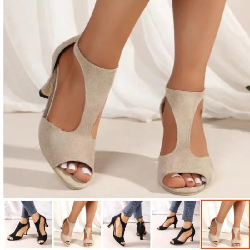 Outdoor Casual Slippers Platform Flip Flops Designer High Heel