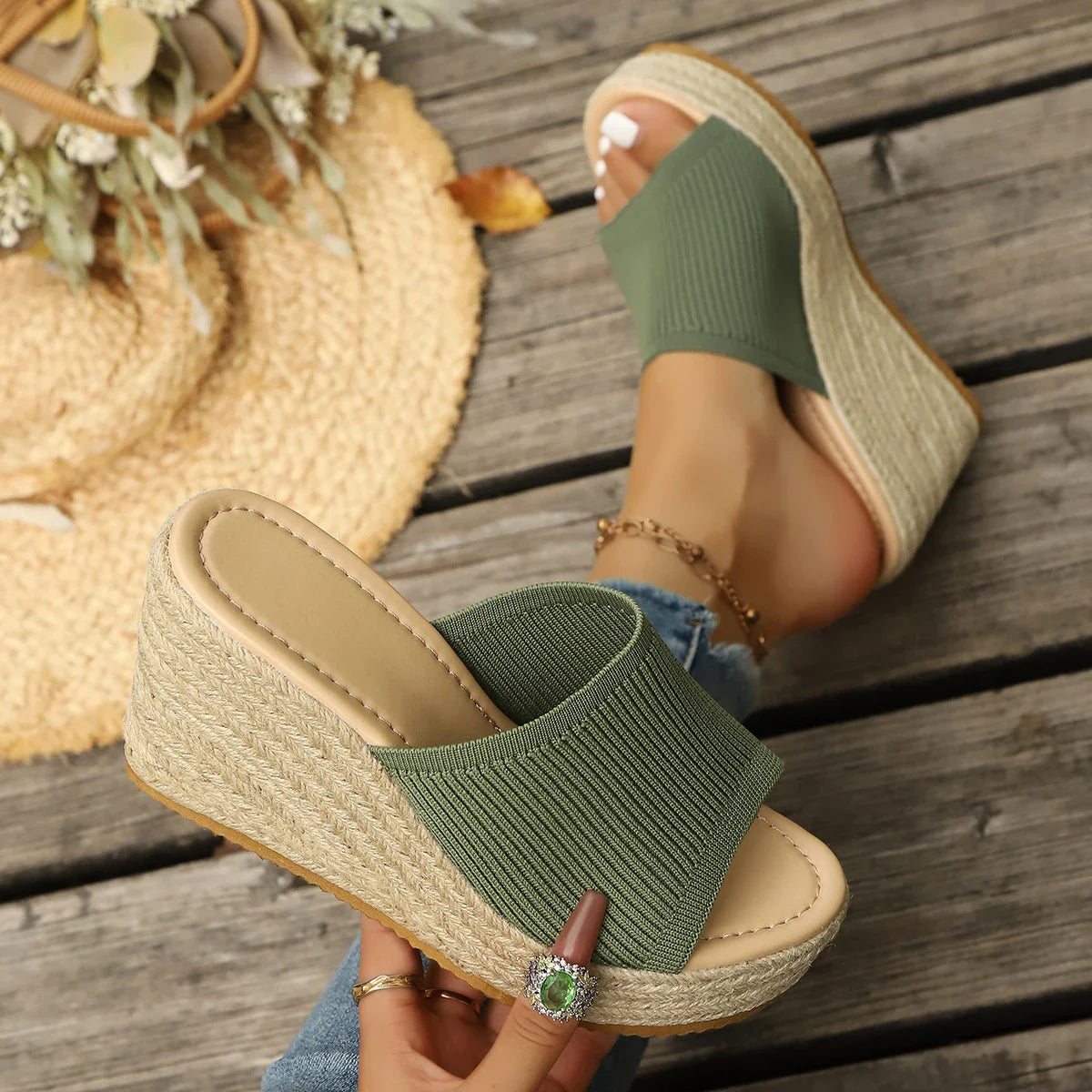 Outdoor Sandals Peep-Toe Shoes