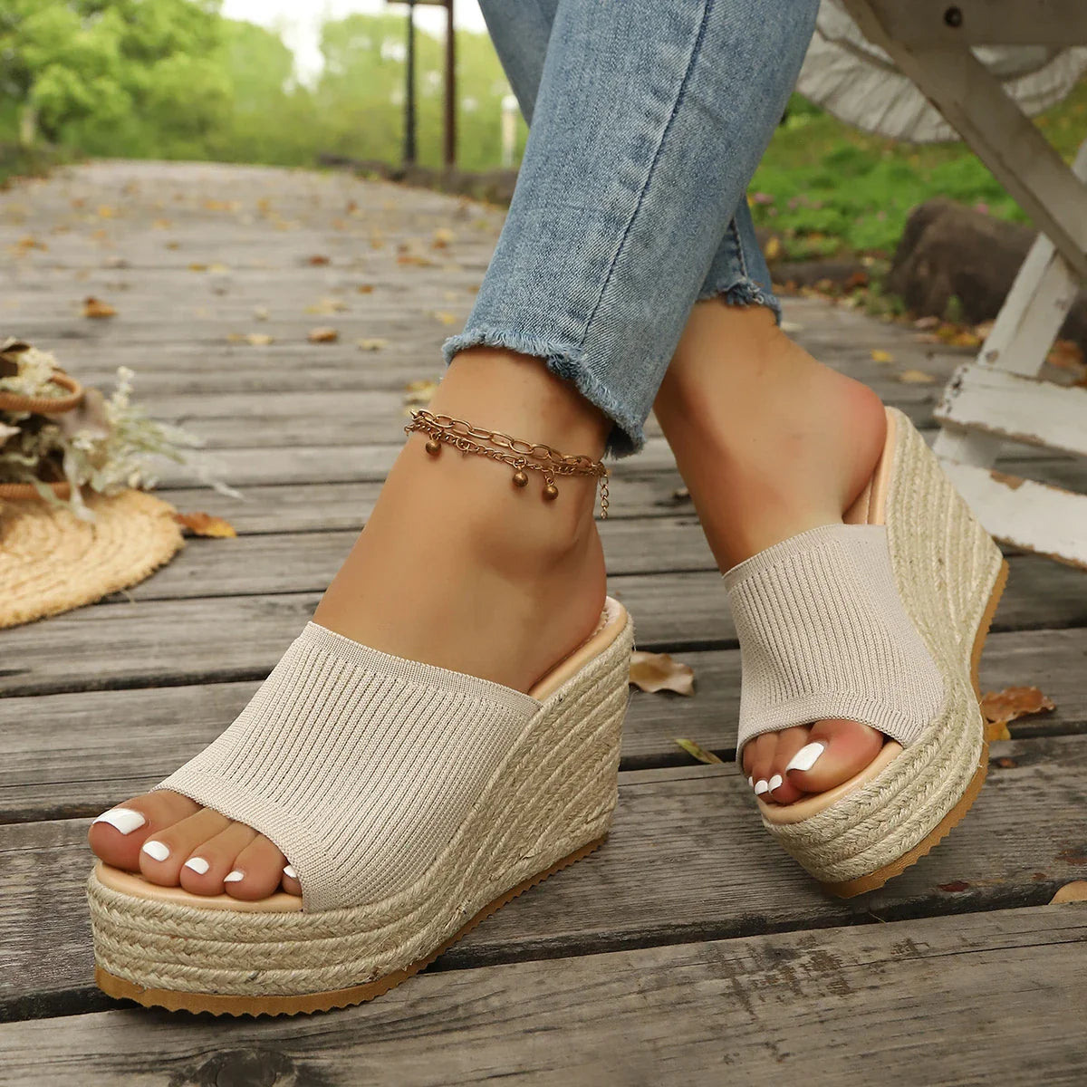 Outdoor Sandals Peep-Toe Shoes
