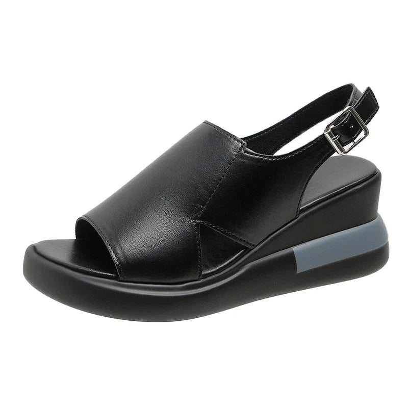 Wedge Platform Sandals Retro Romen Beach Shoes