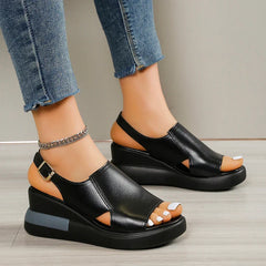 Wedge Platform Sandals Retro Romen Beach Shoes