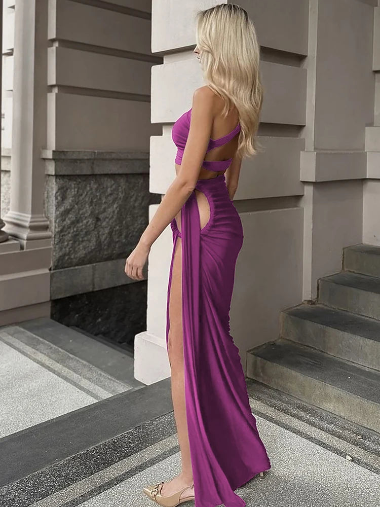 Tank Tops Long Skirts Party Club Vacation Two Piece Matching Sets