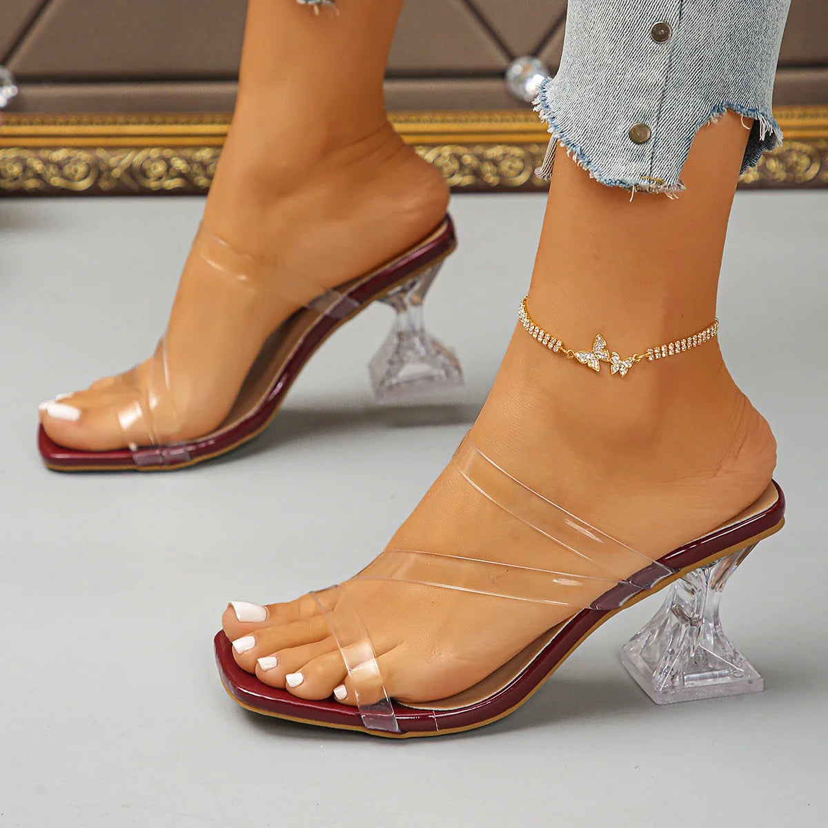 Transparent Heel