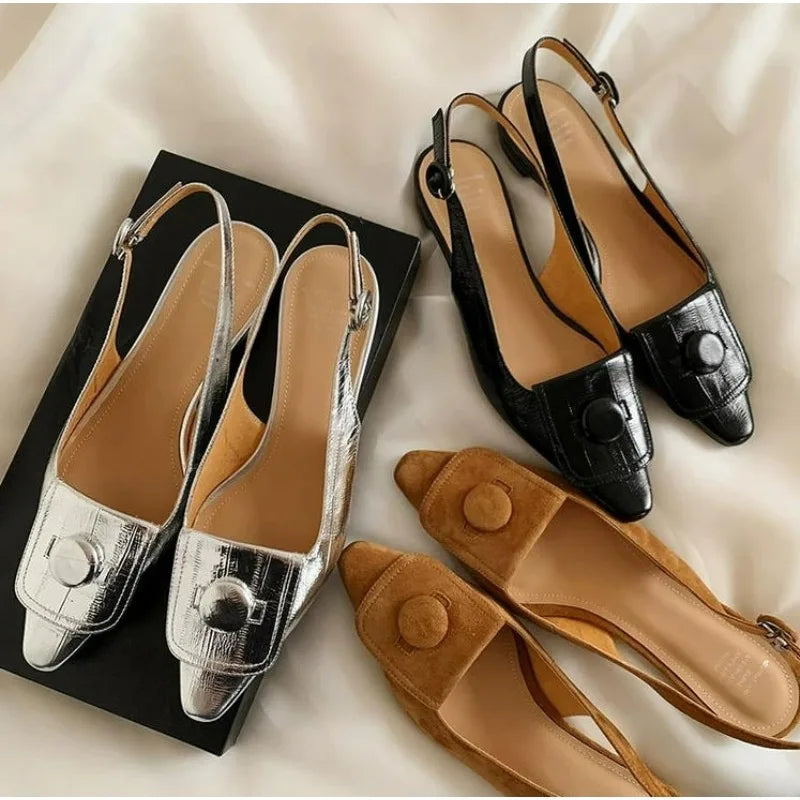 Versatile Flats Shallow Soft-Soled Shoes