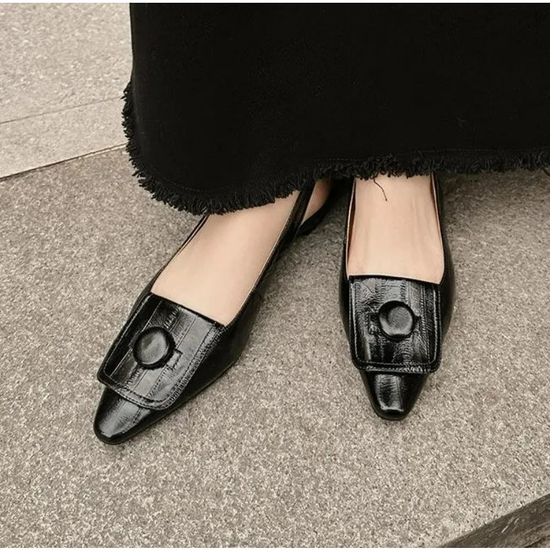 Versatile Flats Shallow Soft-Soled Shoes