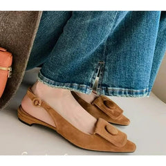 Versatile Flats Shallow Soft-Soled Shoes