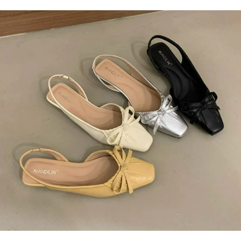 Versatile Womens Sandals with Anti Slip Slim Heel