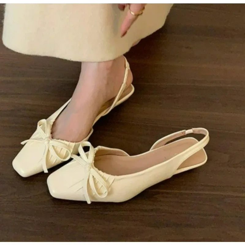 Versatile Womens Sandals with Anti Slip Slim Heel