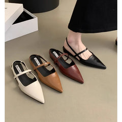 Leather Pu Casual Sandals Girl Mary Jane Shoes