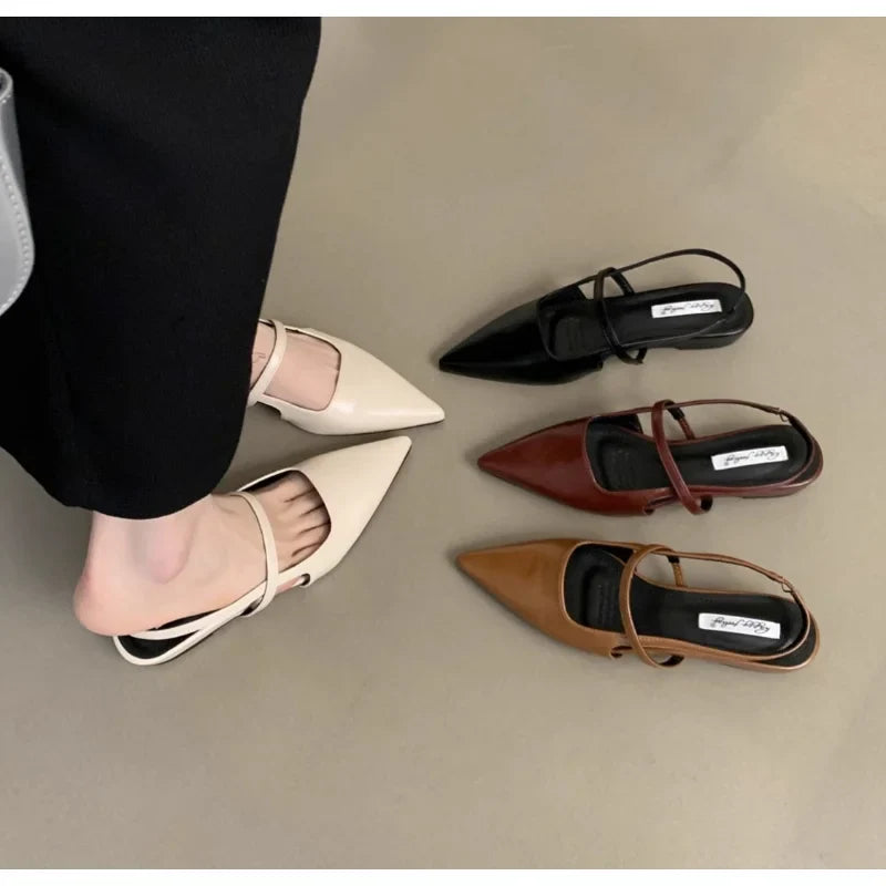 Leather Pu Casual Sandals Girl Mary Jane Shoes