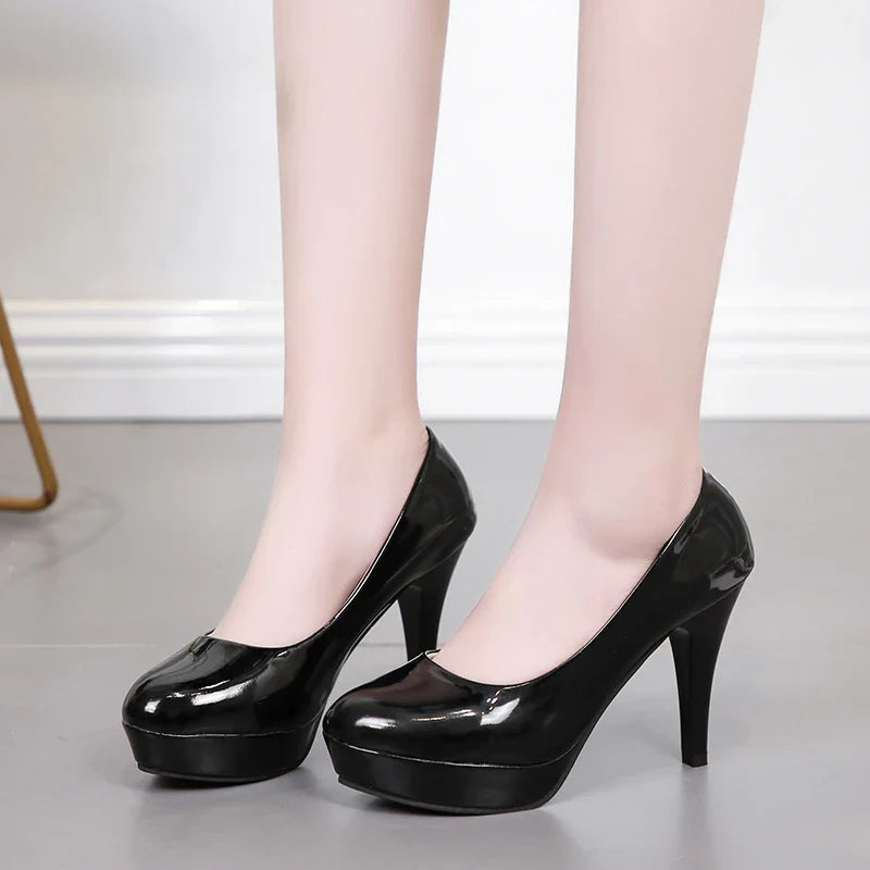 Pumps Classic Patent Leather High Heel