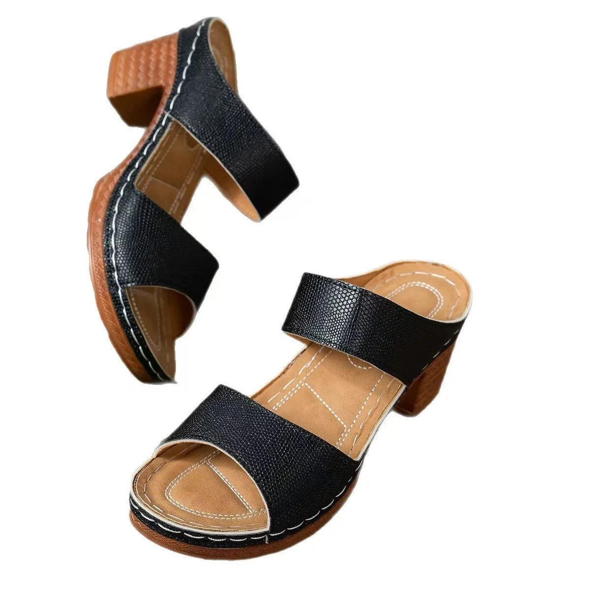 Lightweight Hollow Sandals High Heel