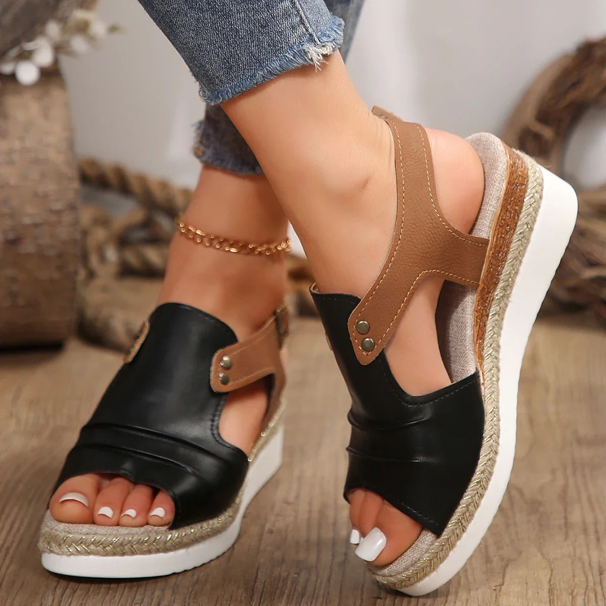 Wedges Sandals Lightweight Shoes