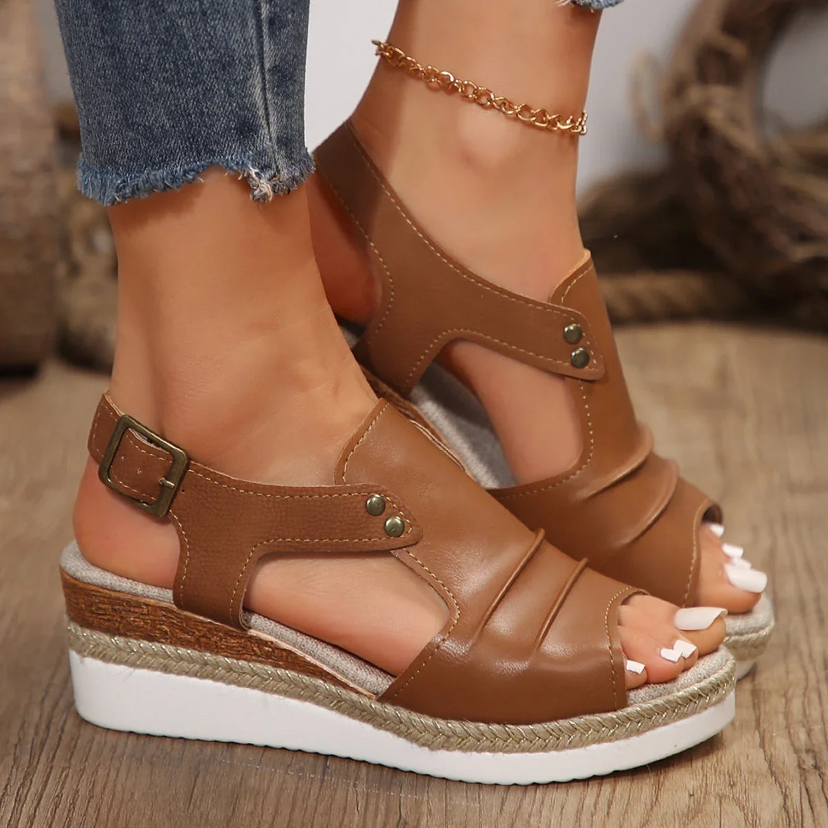Wedges Sandals Lightweight Shoes