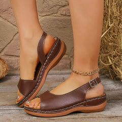Comfort Wedges Sandals Casual Non Slip Beach Shoes
