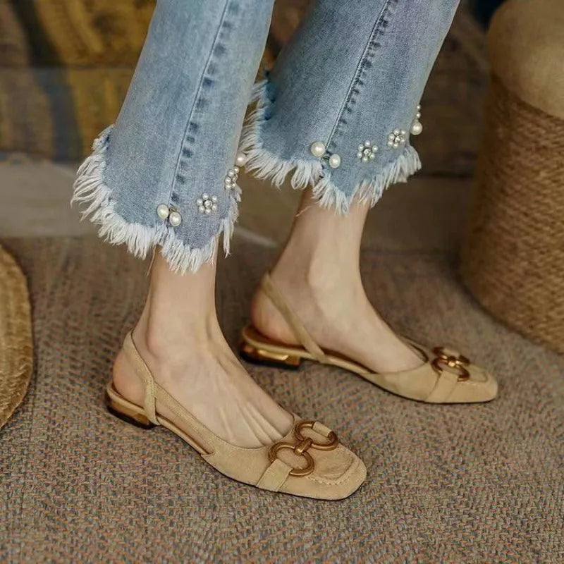 Sandals Elegant Office Ladies Shoes