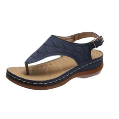 Sandals Ladies Clip Toe Wedges Thong Shoes