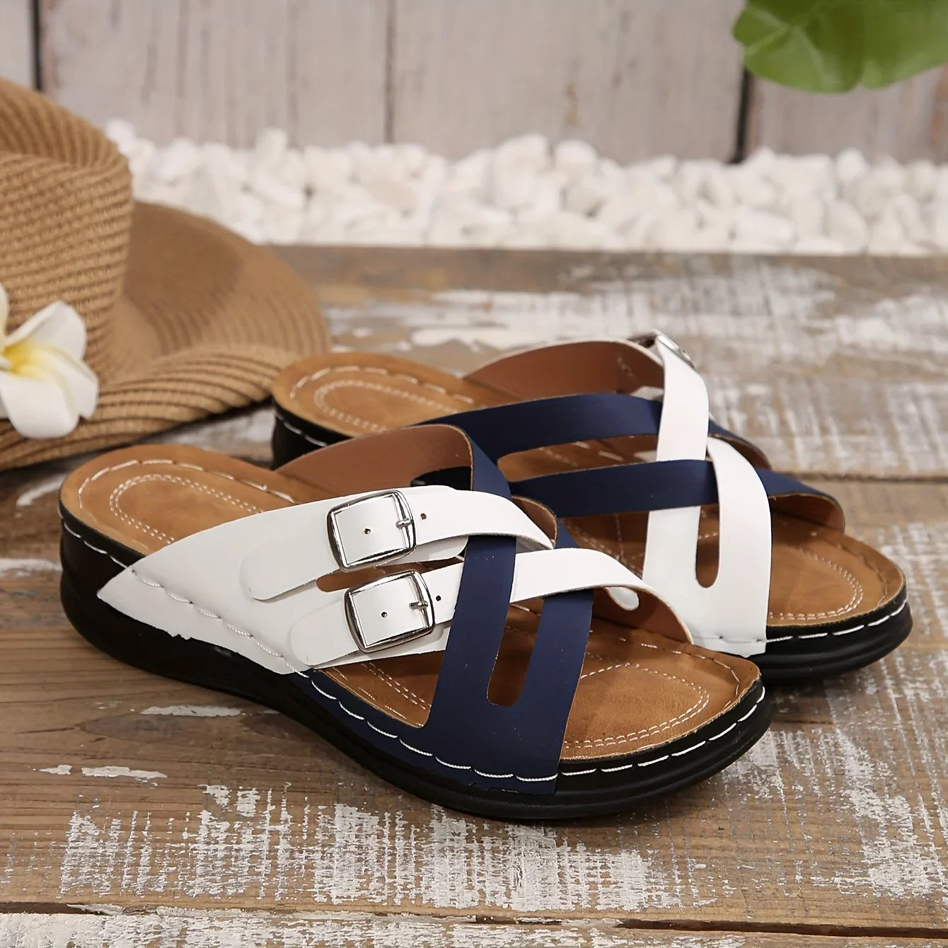 Sandals Wedge High Heel