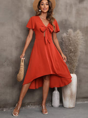 Zipper Medium Beach Dress