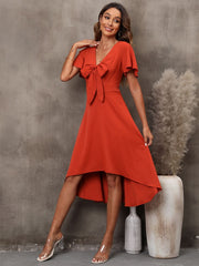 Zipper Medium Beach Dress