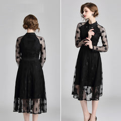A Line Office Lady Party Dress
