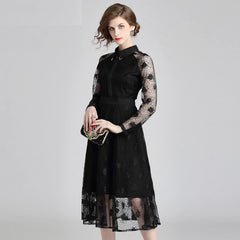 A Line Office Lady Party Dress
