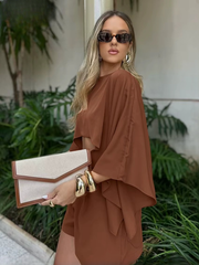 Casual Long Sleeve Crop Top With High Waist Shorts Set Two Pieces Set